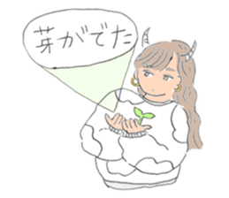 Taurus girls sticker #15763332