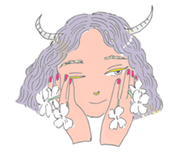Taurus girls sticker #15763338