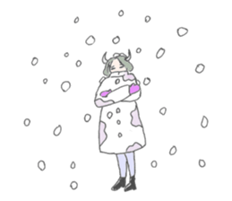 Taurus girls sticker #15763341