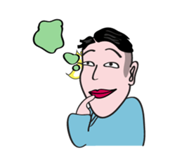 Handsome Boy Day Full of Emotional Tone sticker #15763435