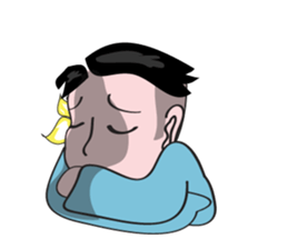 Handsome Boy Day Full of Emotional Tone sticker #15763437