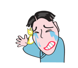 Handsome Boy Day Full of Emotional Tone sticker #15763442