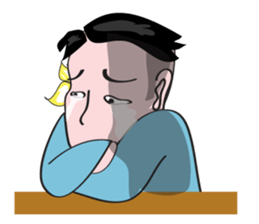 Handsome Boy Day Full of Emotional Tone sticker #15763454