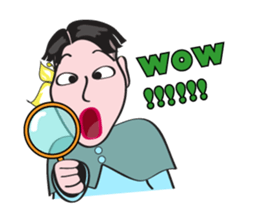 Handsome Boy Day Full of Emotional Tone sticker #15763462