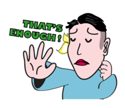 Handsome Boy Day Full of Emotional Tone sticker #15763468