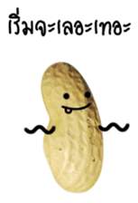 Peanut funny. sticker #15763527