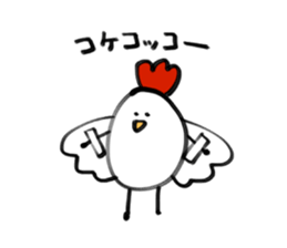 Sticker of Mr. egg sticker #15763805