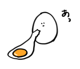 Sticker of Mr. egg sticker #15763806