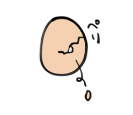 Sticker of Mr. egg sticker #15763808