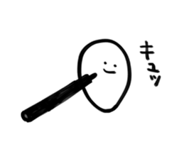 Sticker of Mr. egg sticker #15763825