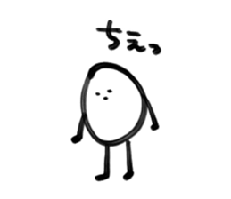 Sticker of Mr. egg sticker #15763827