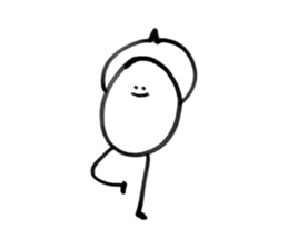 Sticker of Mr. egg sticker #15763828