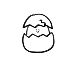 Sticker of Mr. egg sticker #15763829