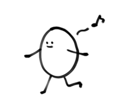 Sticker of Mr. egg sticker #15763833