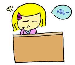 The life of Zoe sticker #15764079