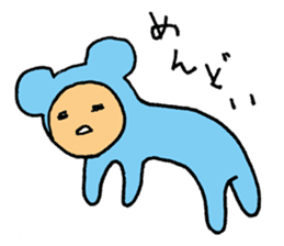 Ayanosuke,a girl in a mouse costume. sticker #15764365