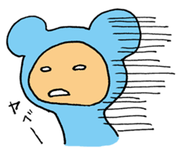 Ayanosuke,a girl in a mouse costume. sticker #15764373