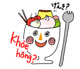 hanamaru-chan vietnam2 sticker #15765251