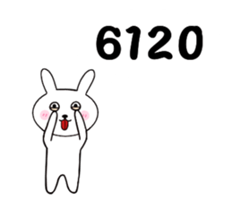 Bunny digital language sticker #15765832