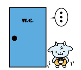 Daily life stamp of the animal sticker #15766845