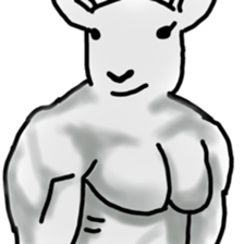 Strong Herbivore Sticker sticker #15766905