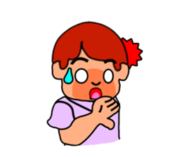 so cute boy&girl's happy life 2 sticker #15767039