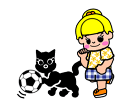 so cute boy&girl's happy life 2 sticker #15767057