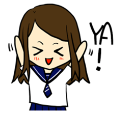 High school life(girl) sticker #15767092