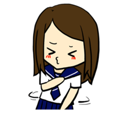 High school life(girl) sticker #15767093