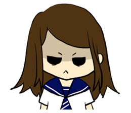 High school life(girl) sticker #15767095