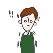 cool boy sticker sticker #15767626