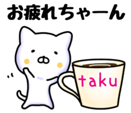 Taku sticker. sticker #15769415