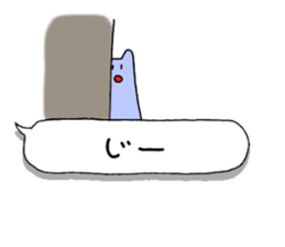 Rabbits on the balloon sticker #15769501