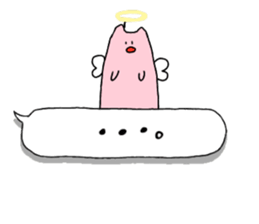 Rabbits on the balloon sticker #15769524