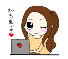 I love you Love Love Sticker sticker #15770299