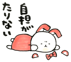 Idle enthusiast rabbit (pink) sticker #15770521