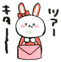Idle enthusiast rabbit (pink) sticker #15770536