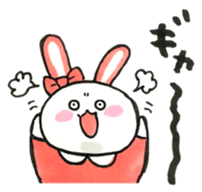 Idle enthusiast rabbit (pink) sticker #15770544