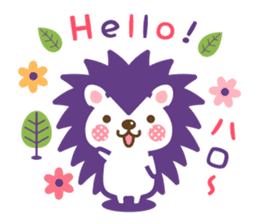 Hedgehog Hari-san 2 sticker #15770651