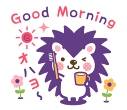 Hedgehog Hari-san 2 sticker #15770652