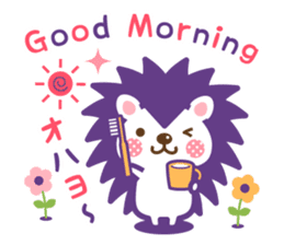 Hedgehog Hari-san 2 sticker #15770652