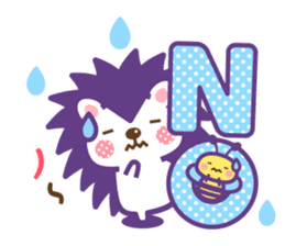 Hedgehog Hari-san 2 sticker #15770655