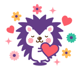 Hedgehog Hari-san 2 sticker #15770662