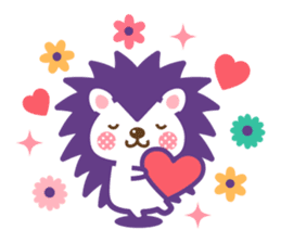 Hedgehog Hari-san 2 sticker #15770662