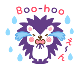 Hedgehog Hari-san 2 sticker #15770676