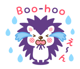 Hedgehog Hari-san 2 sticker #15770676