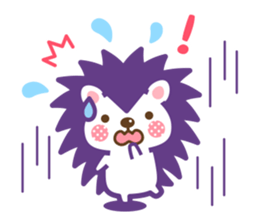 Hedgehog Hari-san 2 sticker #15770680