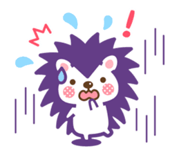Hedgehog Hari-san 2 sticker #15770680