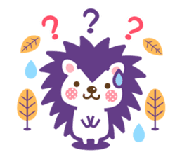 Hedgehog Hari-san 2 sticker #15770681