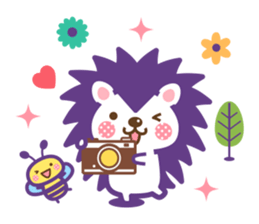 Hedgehog Hari-san 2 sticker #15770682